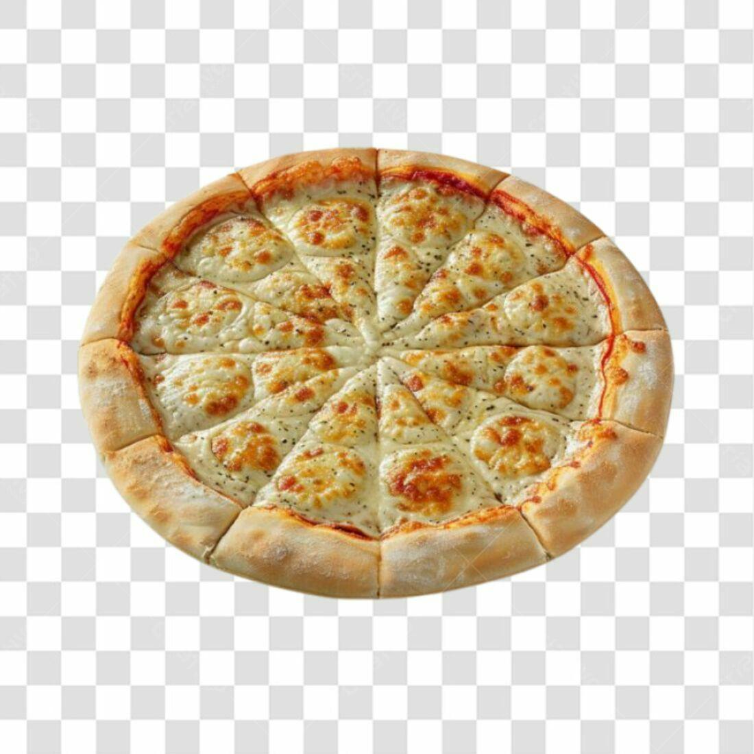 Imagem Pizza Queijo PNG com fundo transparente