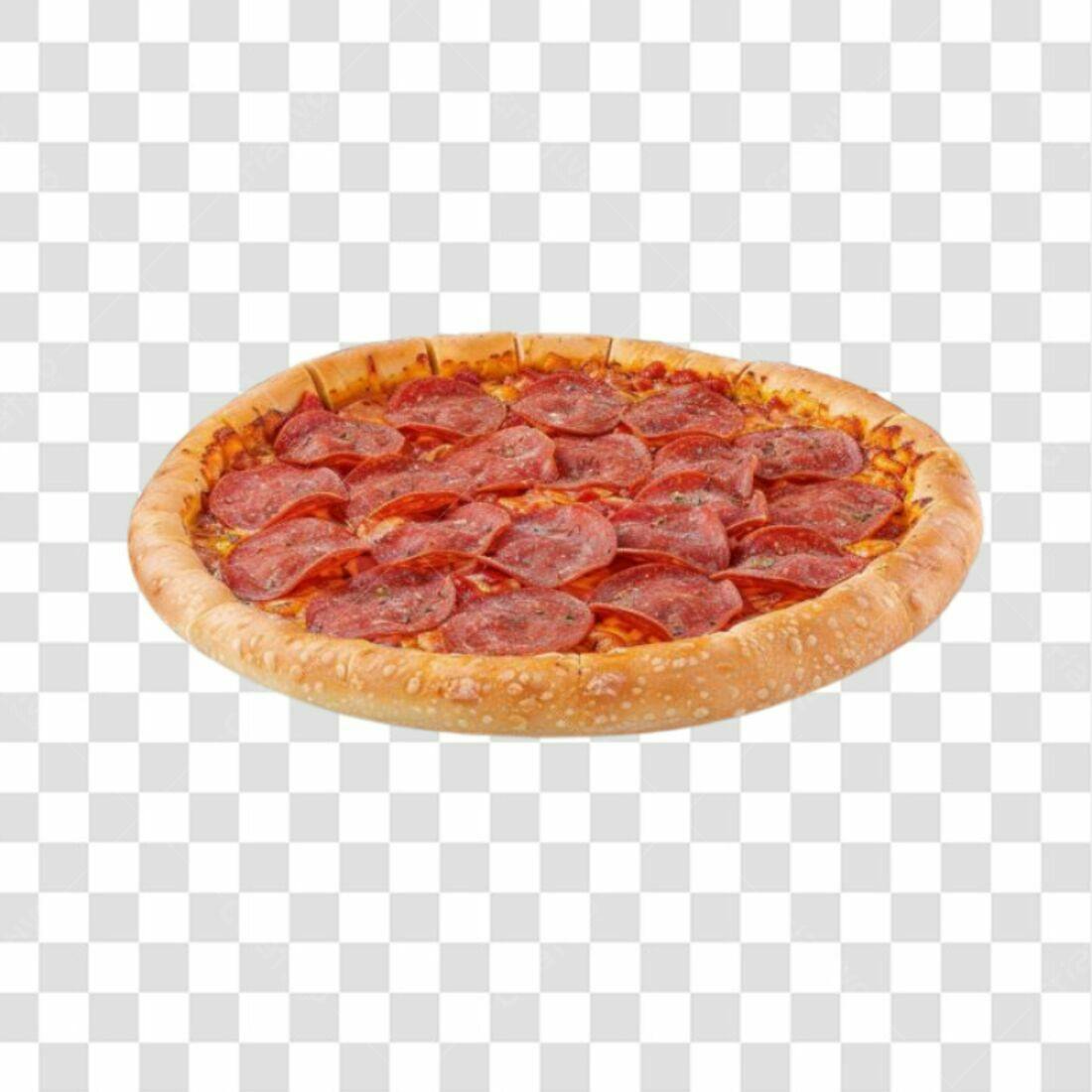 Imagem Pizza Pepperoni PNG com fundo transparente