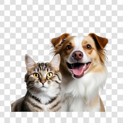Cachorro E Gato Png Transparente 