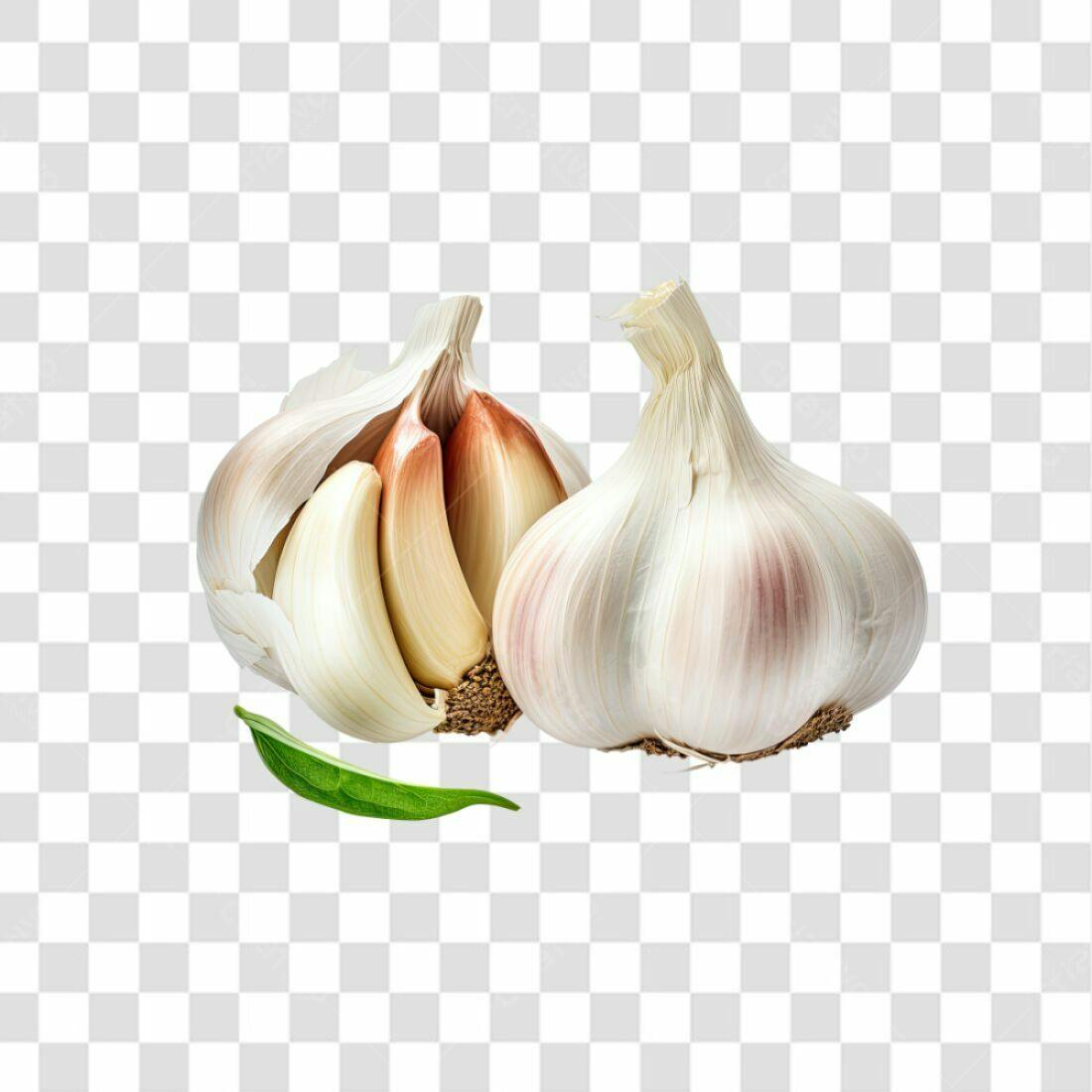 Icone de alho PNG com fundo transparente
