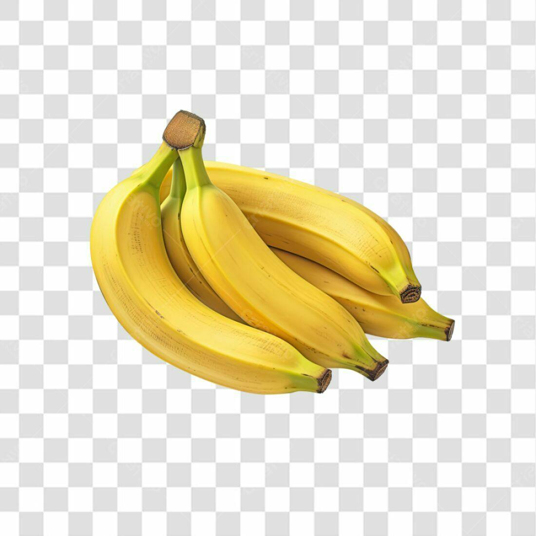 Icone de Bananas PNG com fundo transparente