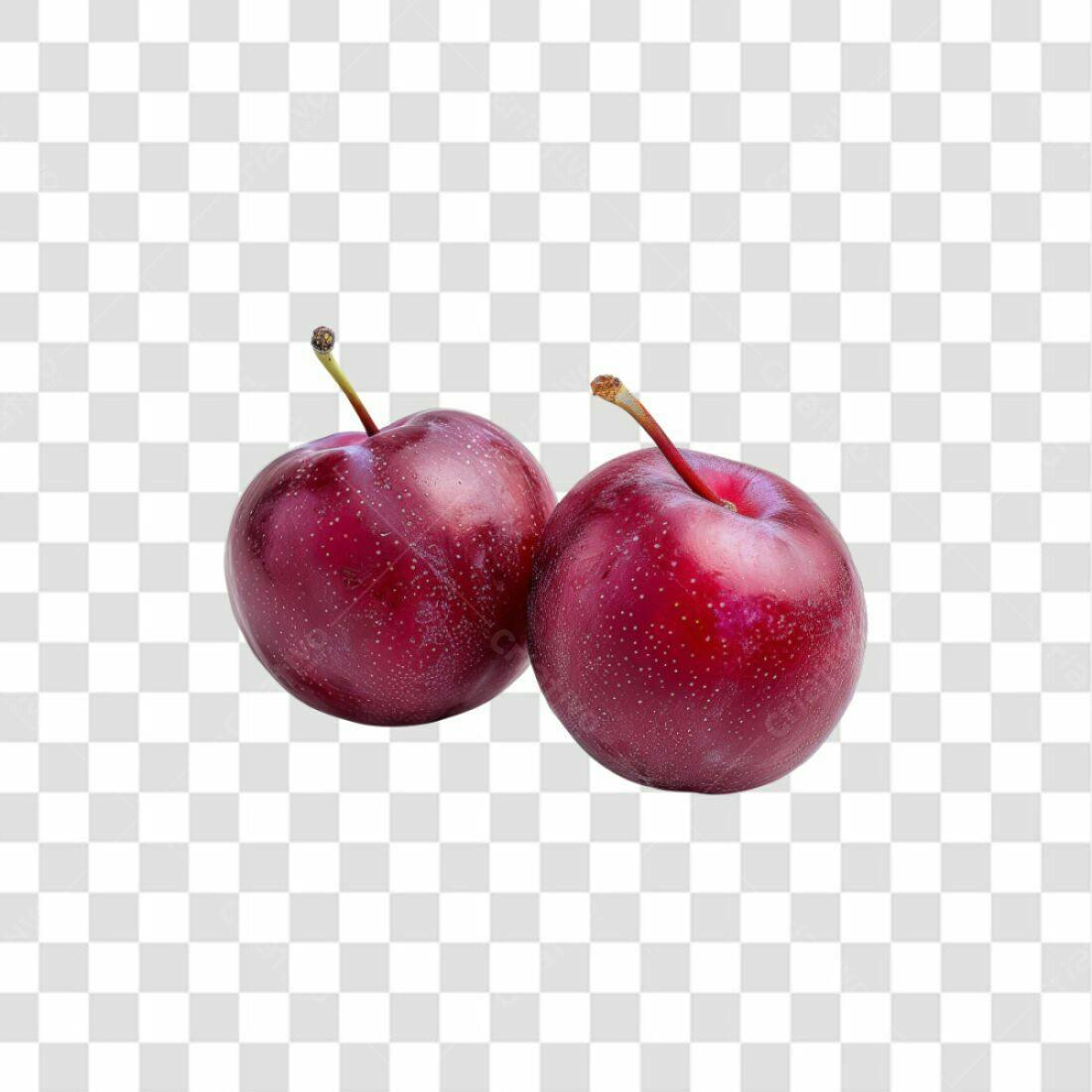 Icone de Ameixas Vermelhas PNG com fundo transparente