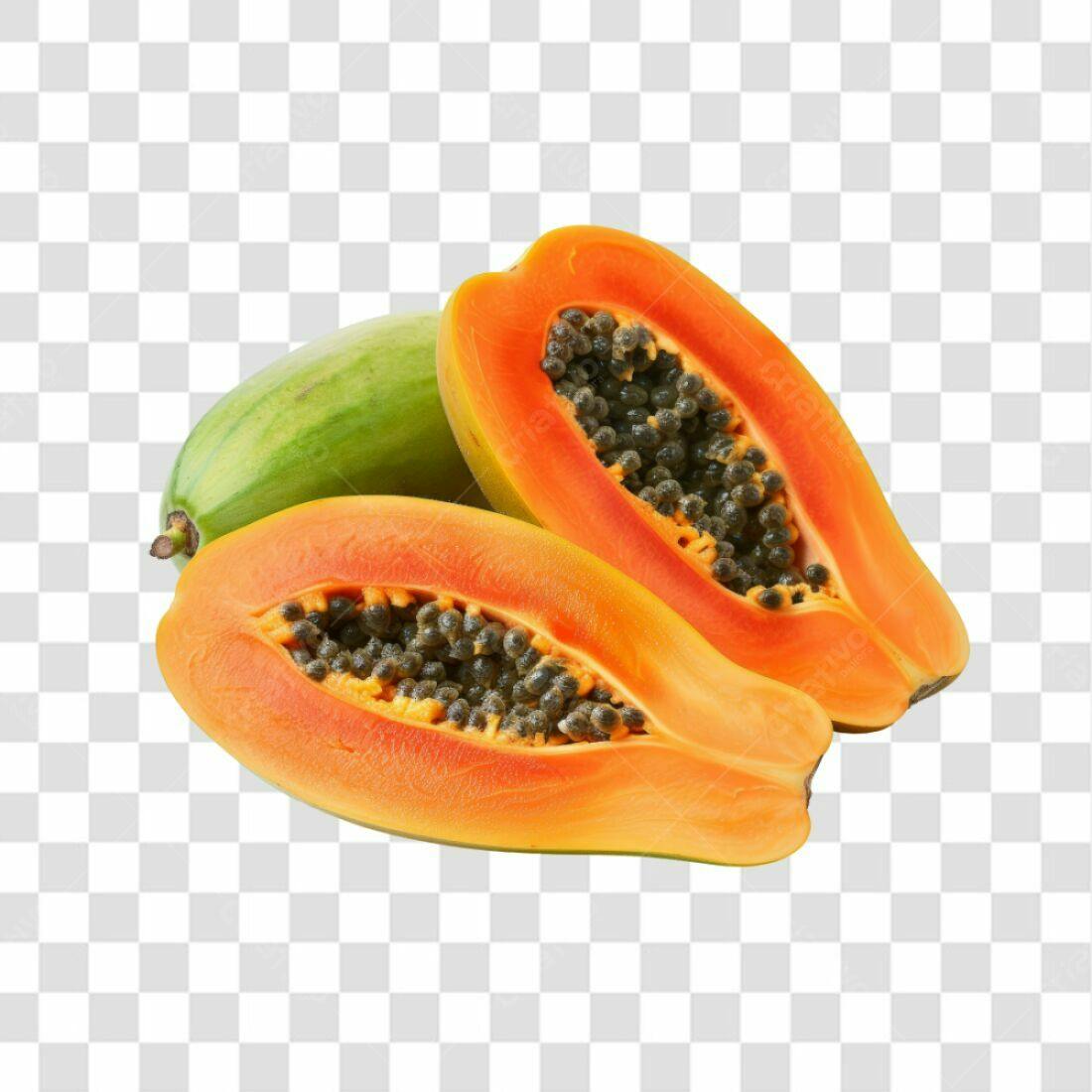 Icone de Mamao PNG com fundo transparente