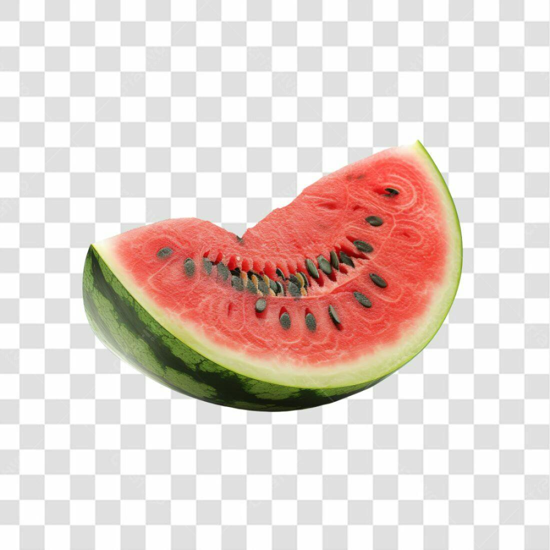 Icone Verão Fatia Melancia PNG com fundo transparente