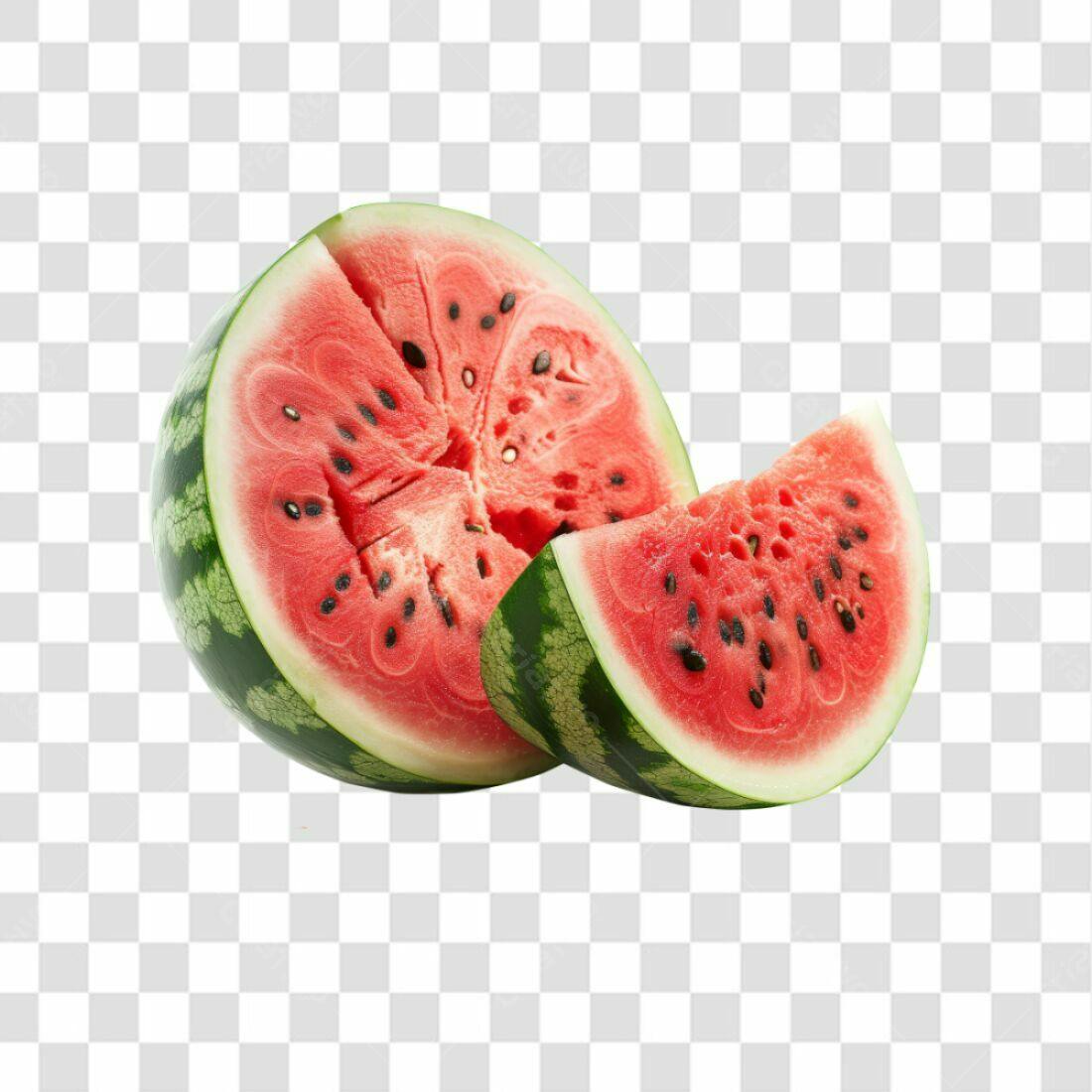 Icone Verão Melancia PNG com fundo transparente