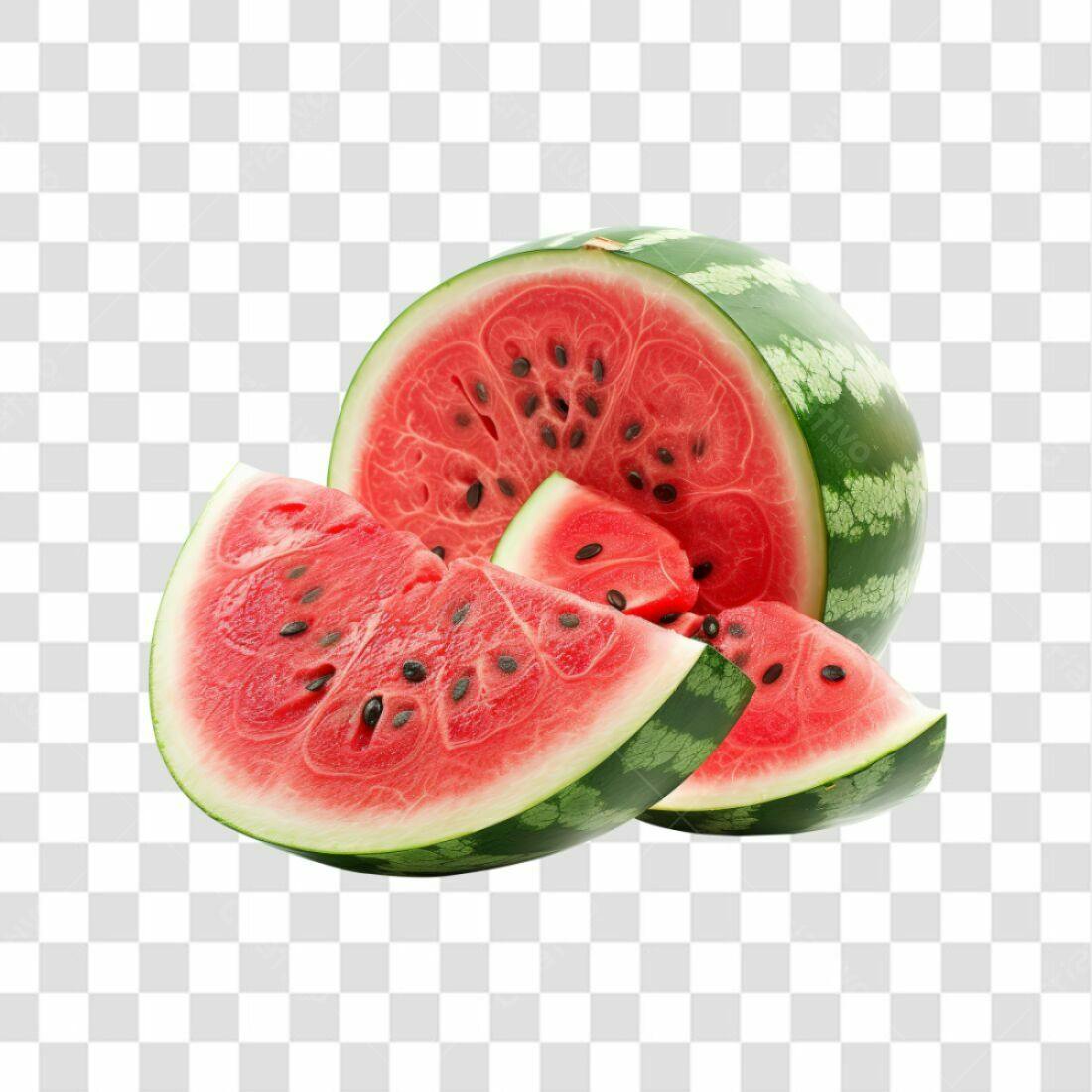 Imagem Melancia PNG com fundo transparente