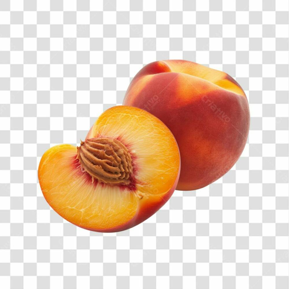 Imagem   Hortifrutti   Pêssego Com Fundo Transparente (1)