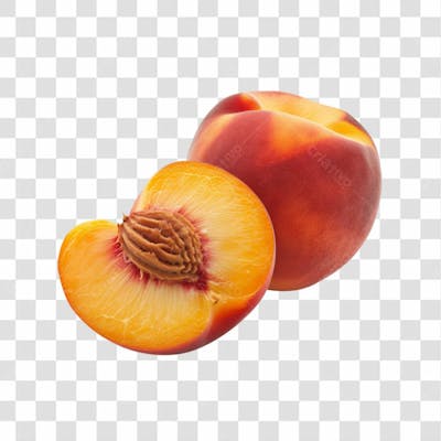 Imagem   Hortifrutti   Pêssego Com Fundo Transparente (1)