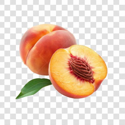Imagem   Hortifrutti   Pêssego Com Fundo Transparente (3)
