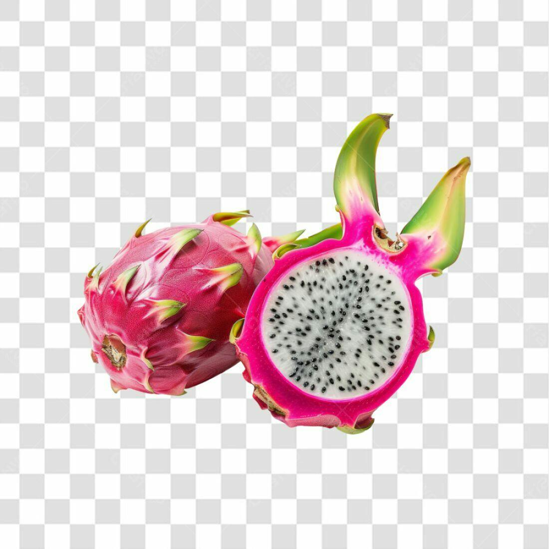 Icone Fruta Dragão PNG com fundo transparente