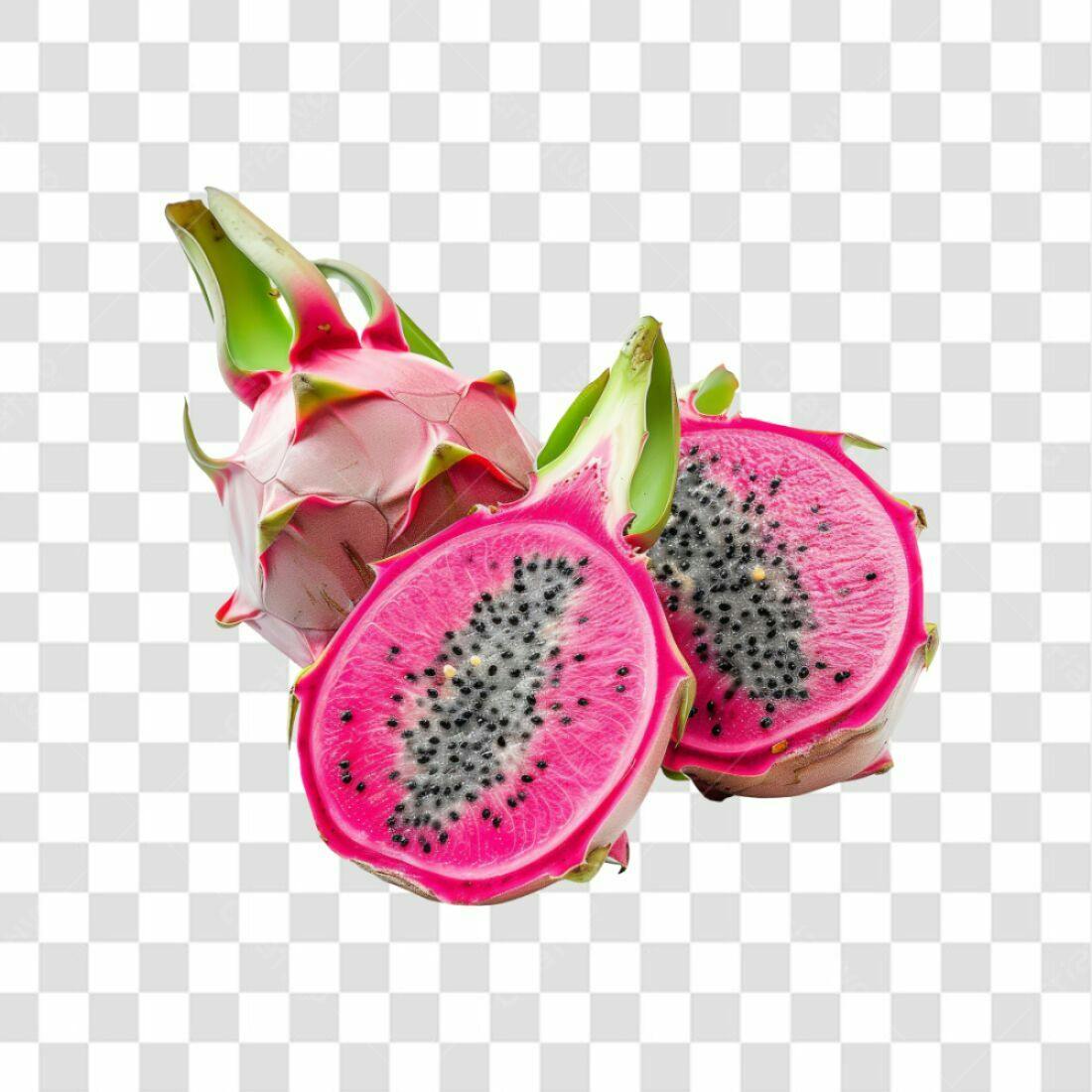 Icone Fruta Dragão PNG com fundo transparente