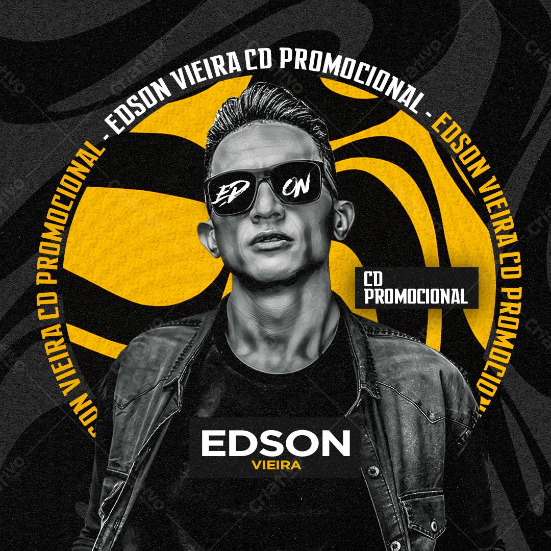 Capa de CD Promocional para Músicos PSD Editável