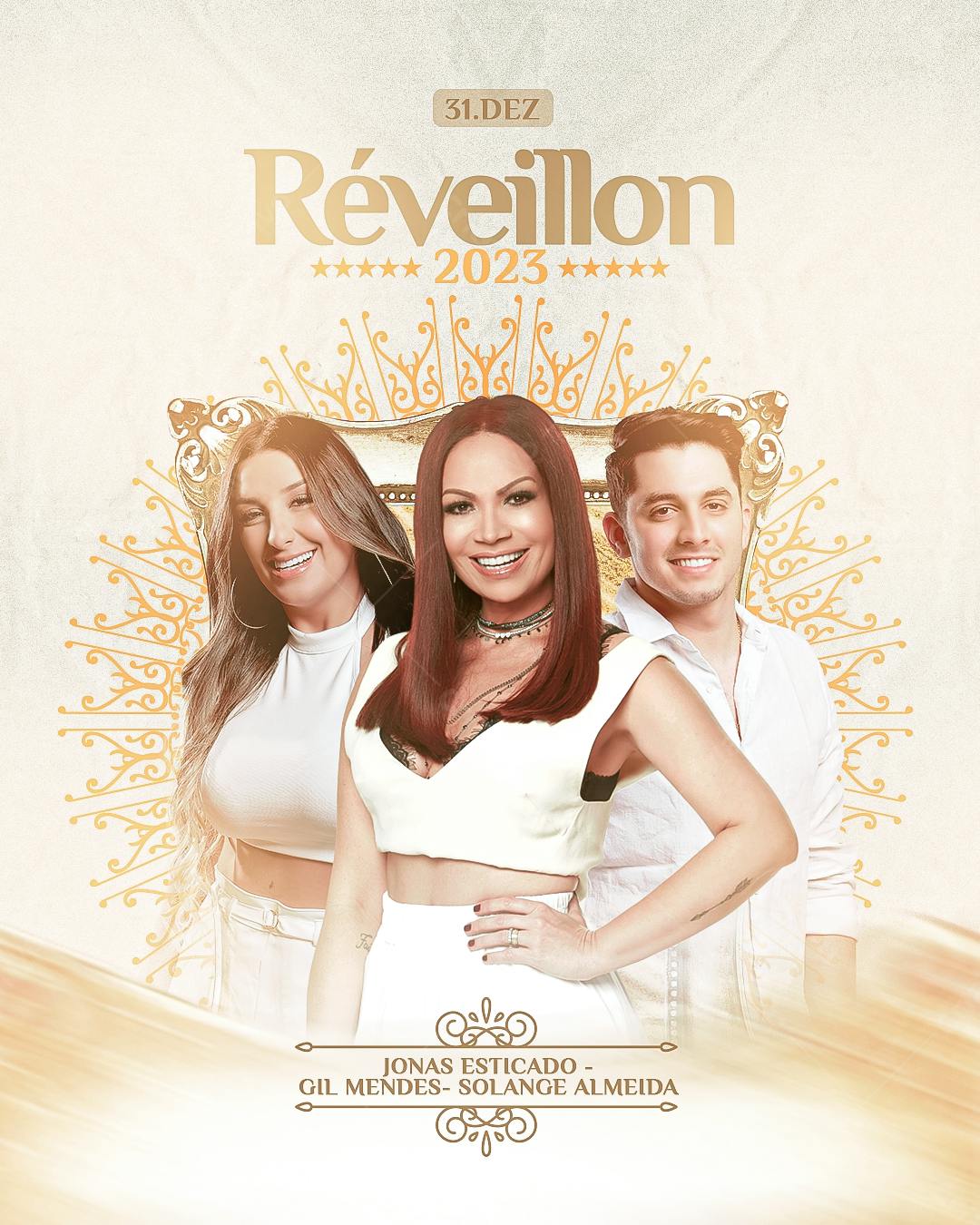 Flyer Réveillon 2023 PSD Editável