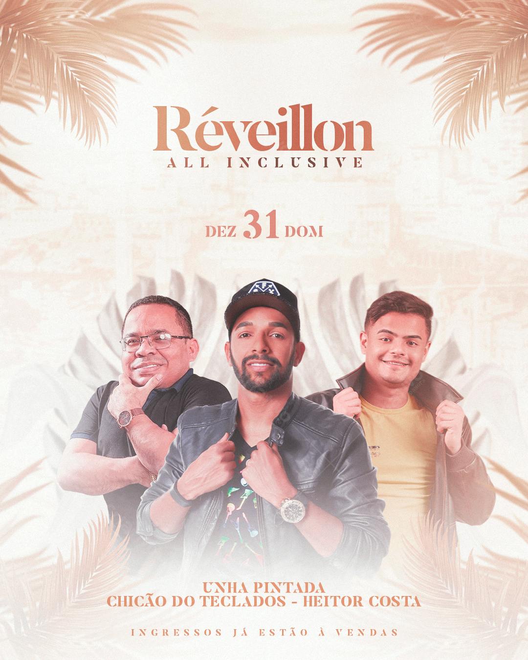 Flyer Réveillon All Inclusive PSD Editável