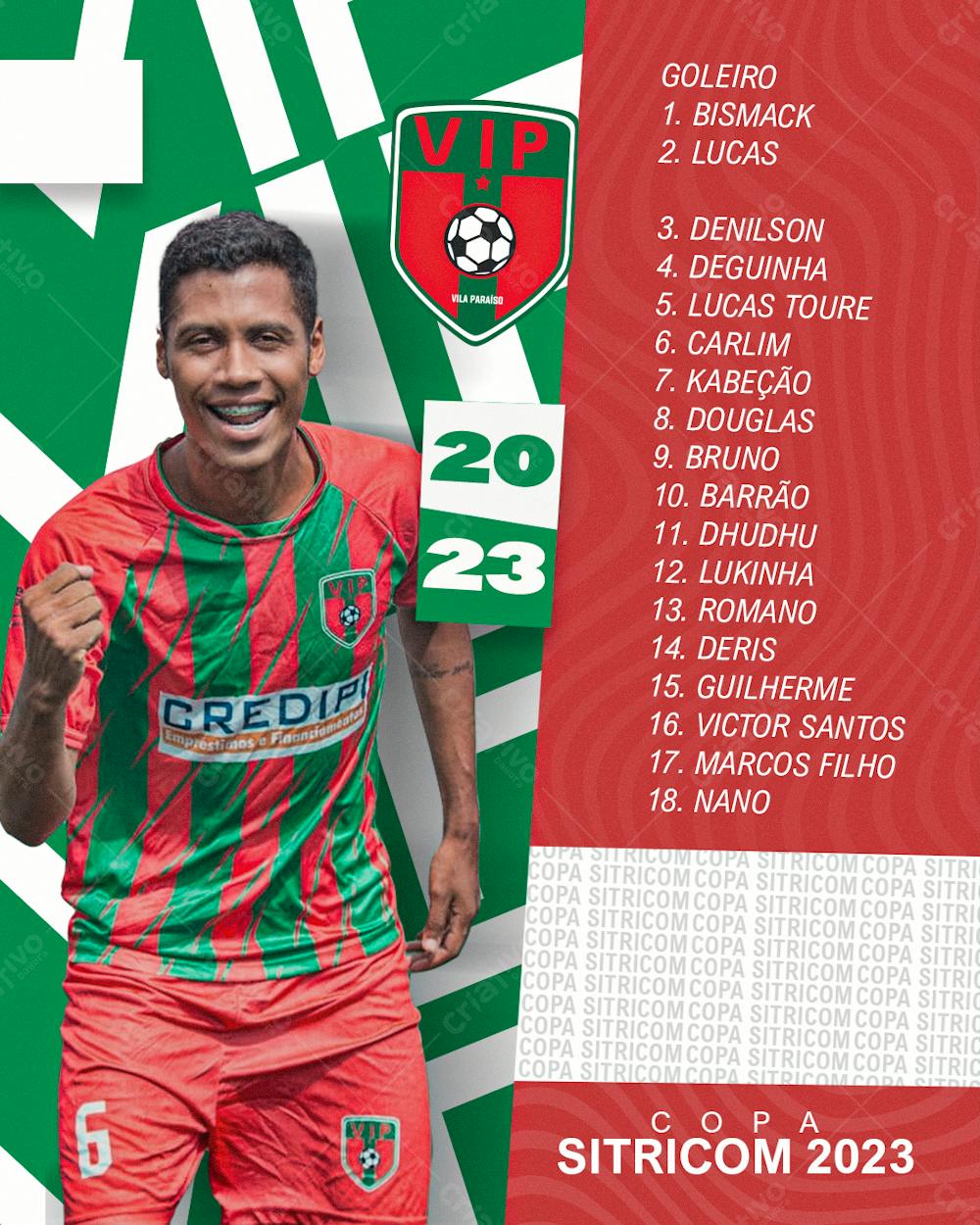 Psd Escalação De Jogo