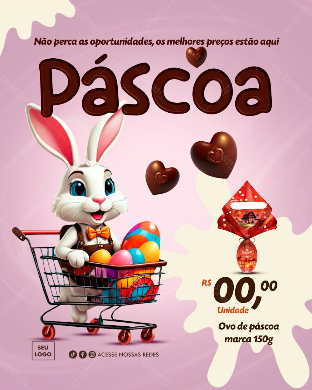 Feliz Páscoa Ofertas