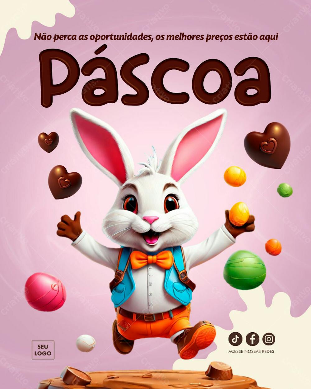 Feliz Páscoa Ofertas