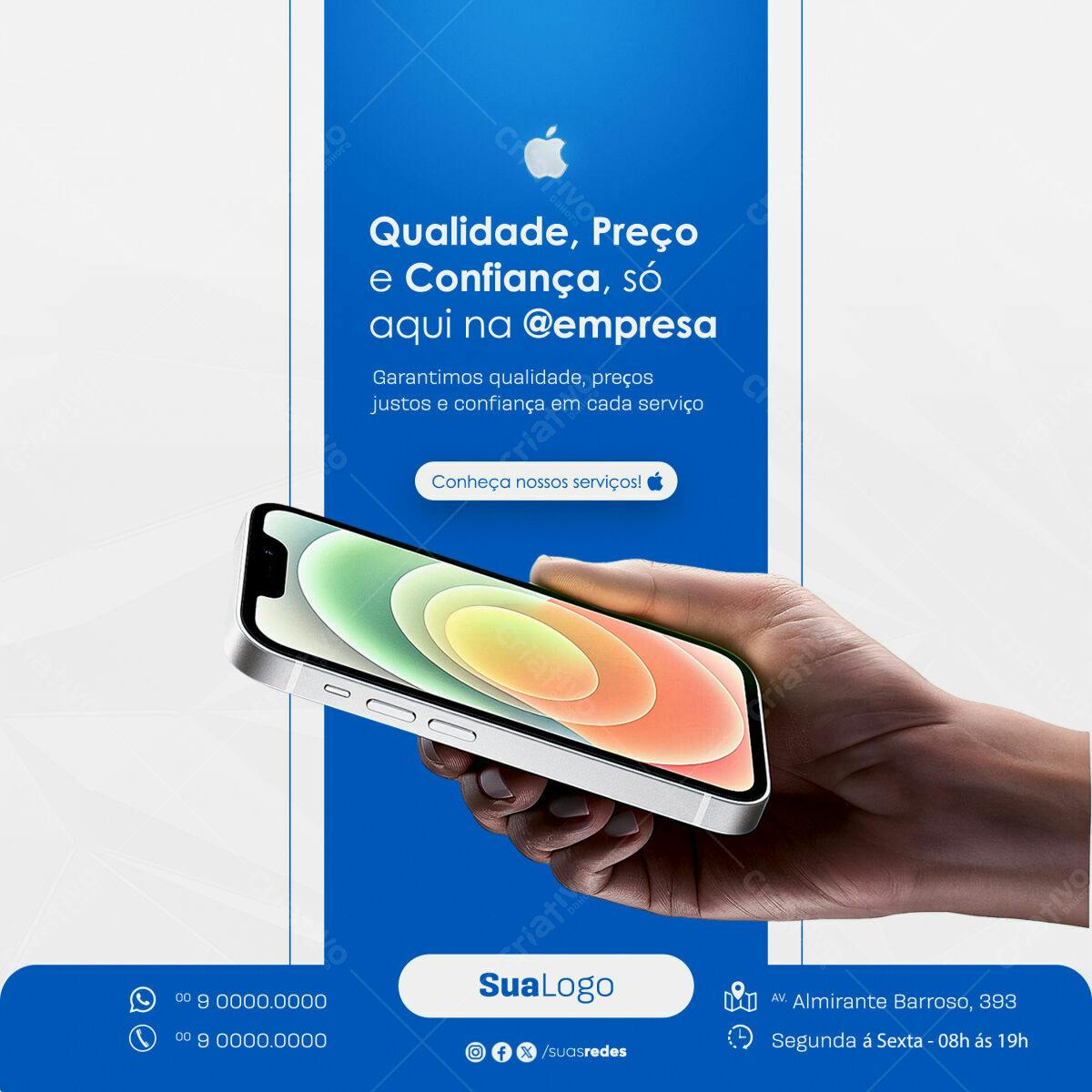 Banner para Empresa PSD Editável