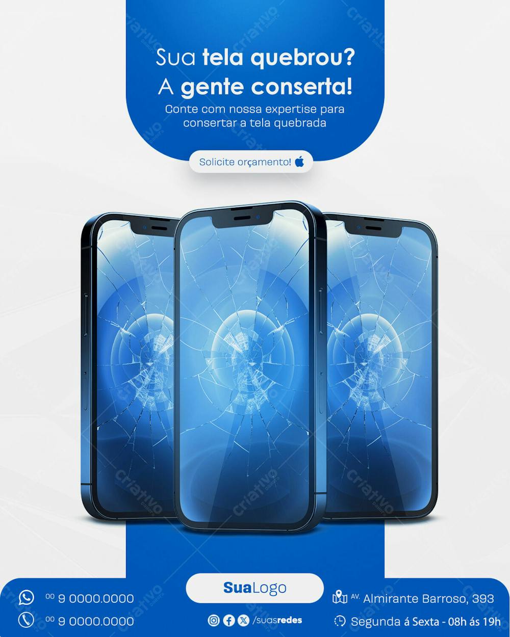 Assistência Técnica Social Media Post Feed Vertical (8)