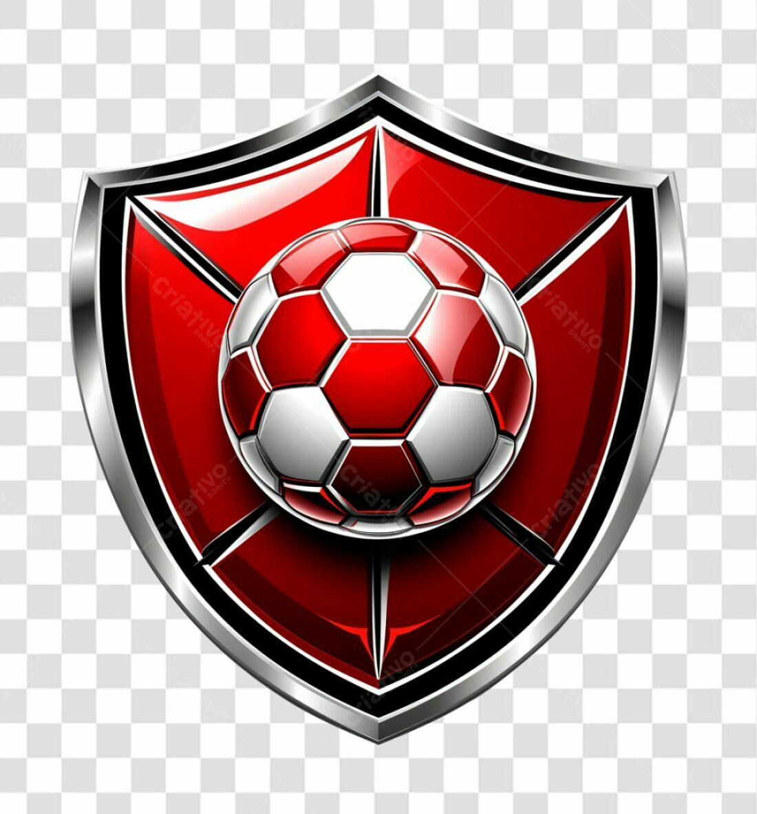 Escudo Futebol PNG com fundo transparente