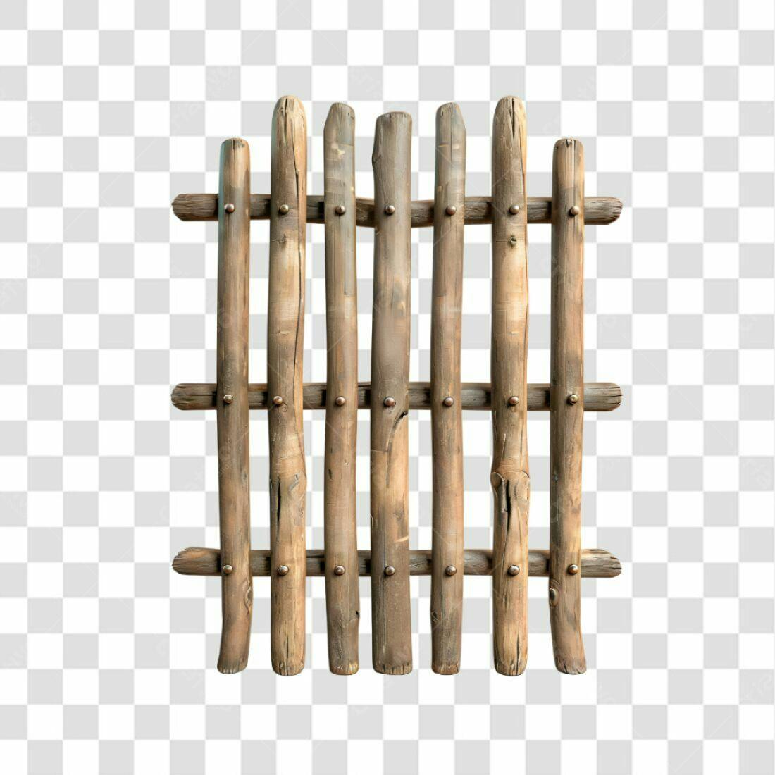 Icone Cerca de Madeira Rustica PNG com fundo transparente