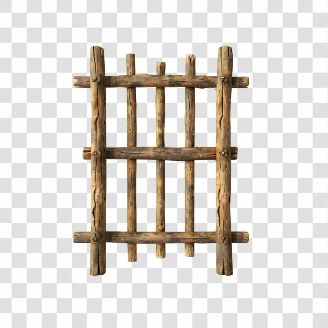 Icone Cerca de Madeira Rustica PNG com fundo transparente