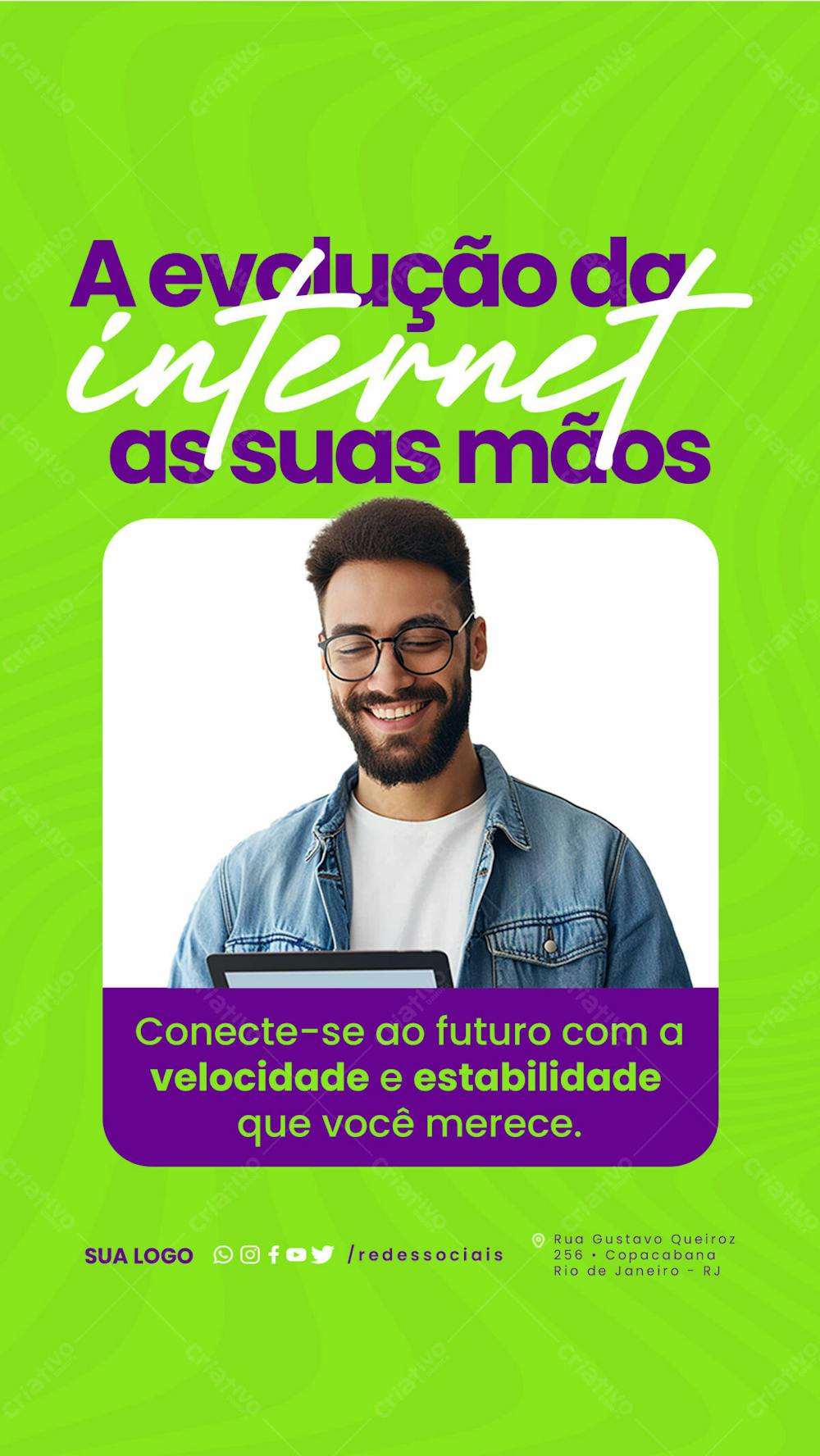 Story   Provedor De Internet   Velocidade E Estabilidade Que Você Merece