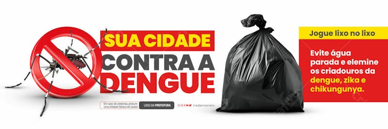 Carrossel sua cidade contra a dengue jogue lixo no lixo