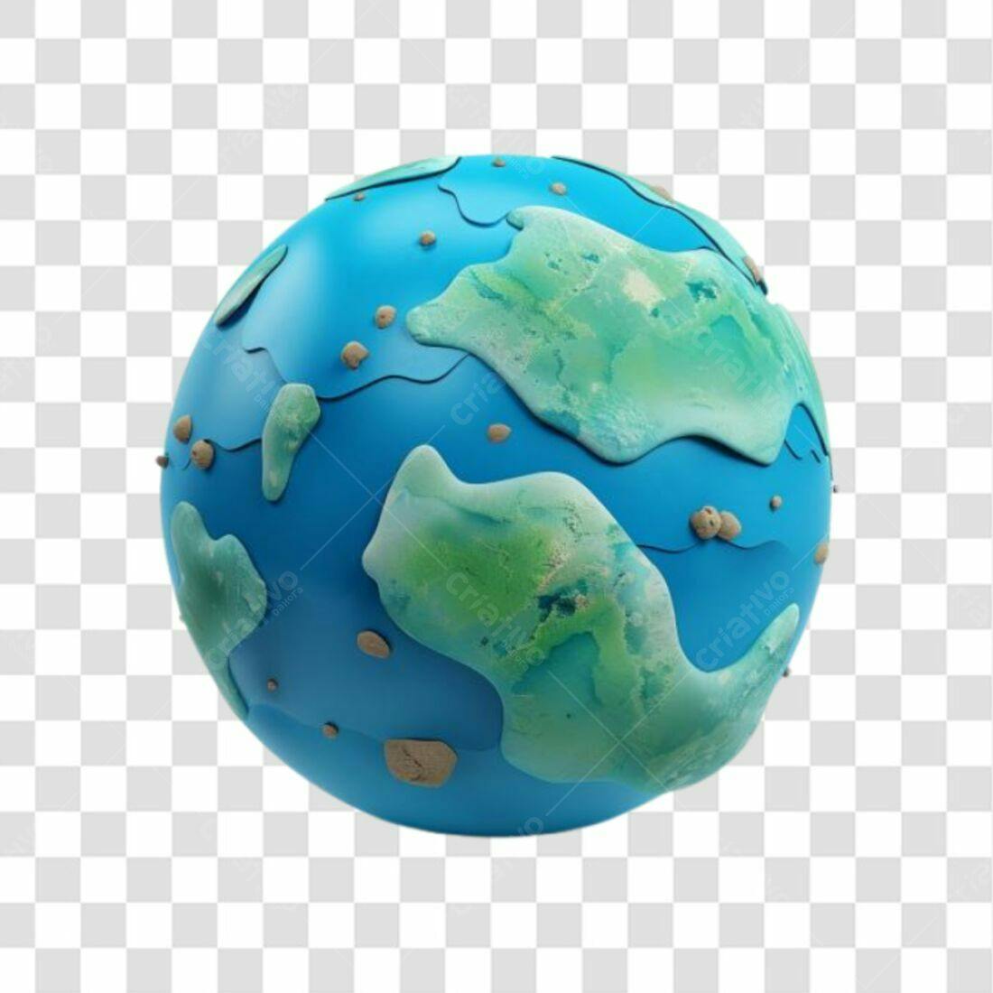 Icone Planeta Terra Dia Mundial do Meio Ambiente PNG com fundo transparente