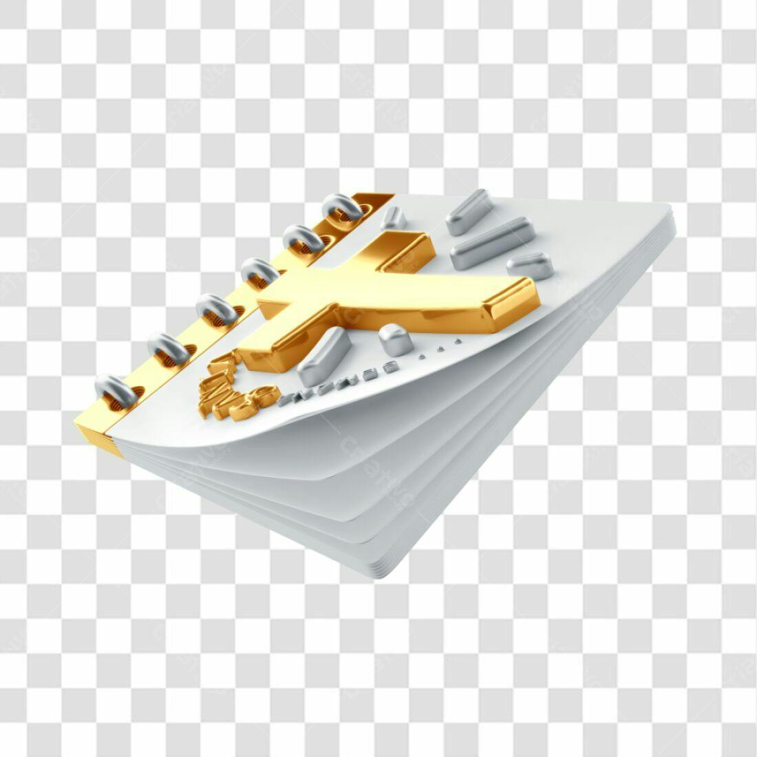 Icone Calendário com Símbolo de Iene PNG com fundo transparente