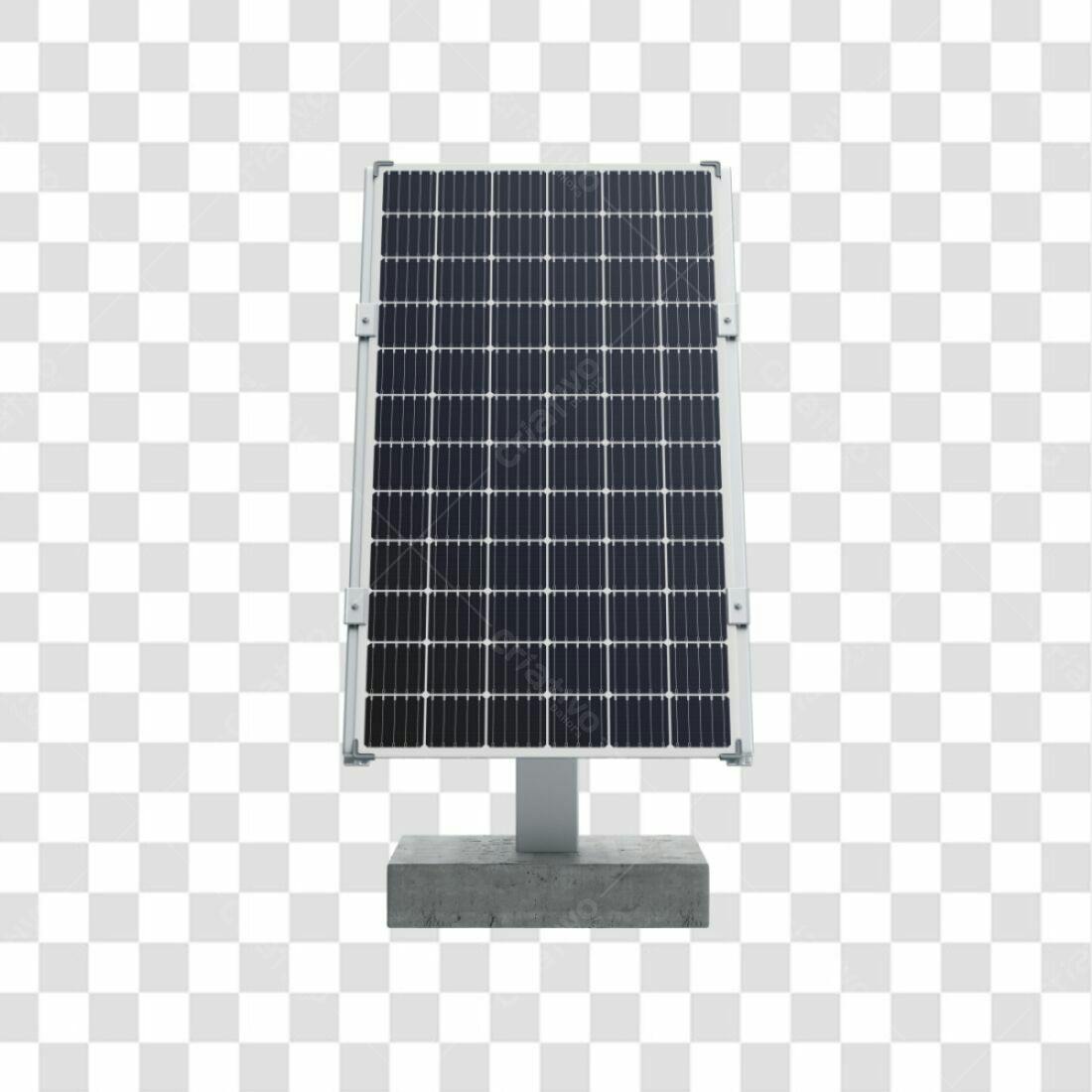 Icone Energia Solar PNG com fundo transparente