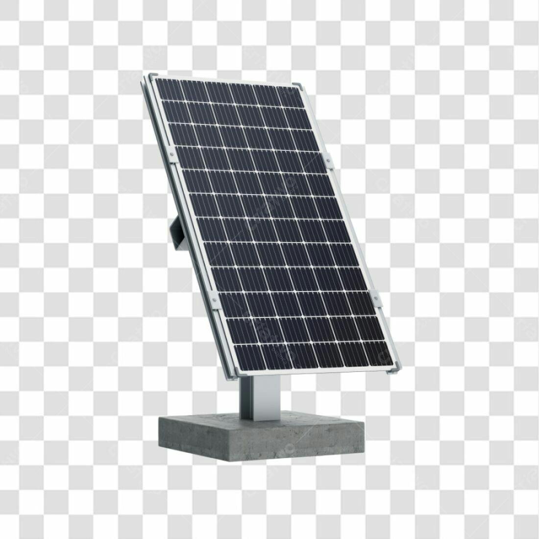 Icone Energia Solar PNG com fundo transparente