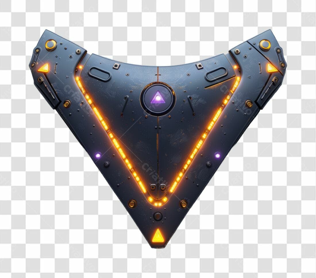 Icone Sci-fi futurista PNG com fundo transparente