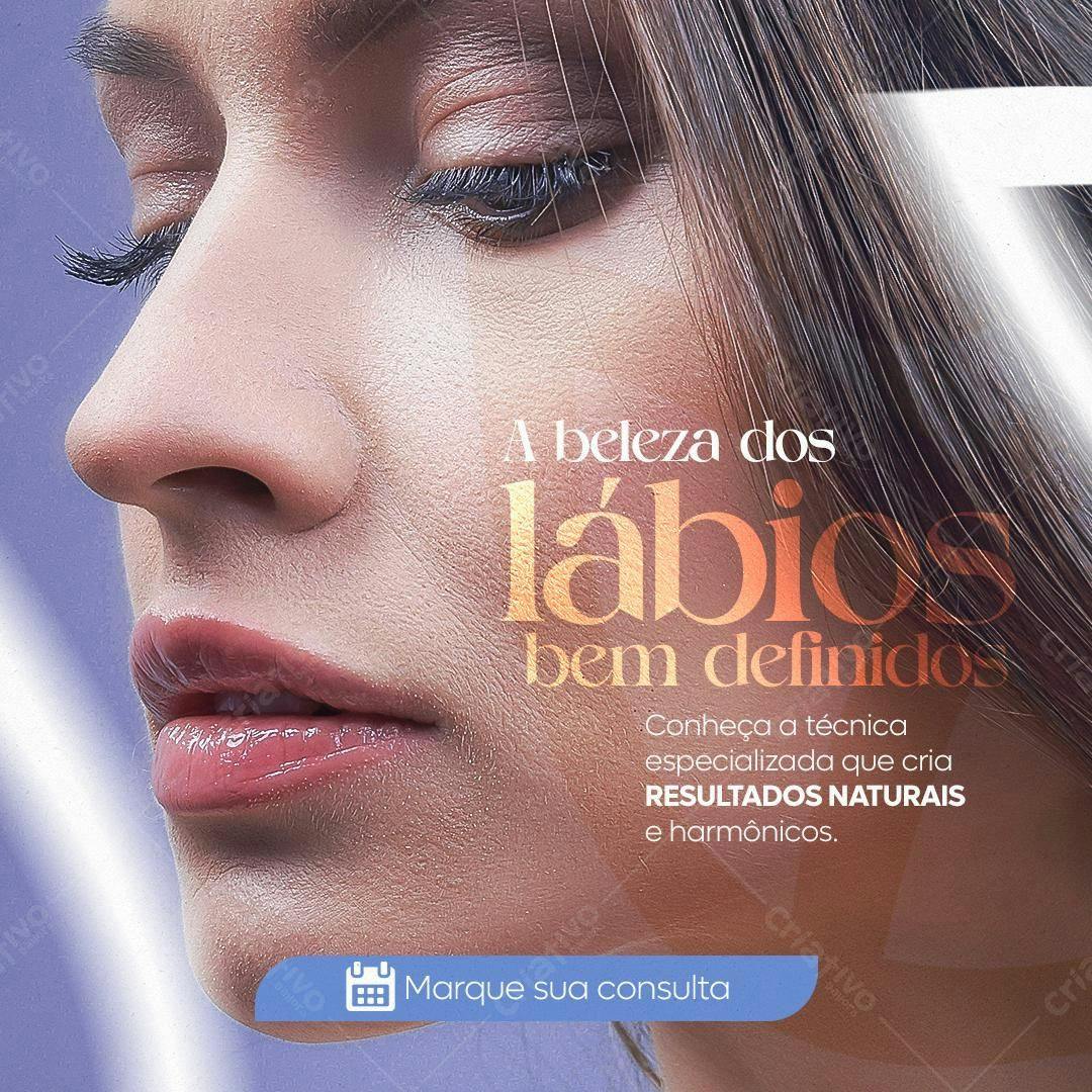 Post para Clínica de Estética PSD Editável