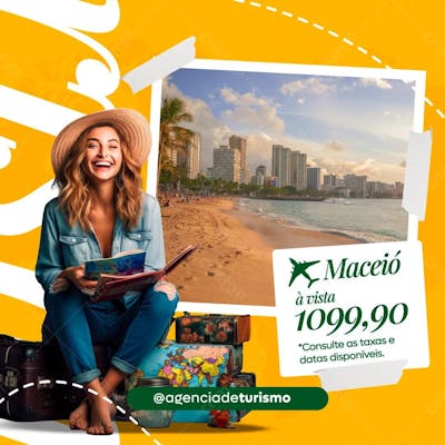 Agência De Turismo Viagens Promoção Oferta Pacote Feed