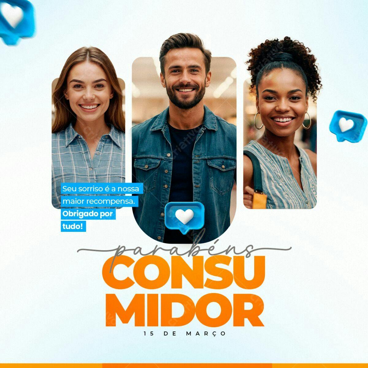 Postagem Dia do Consumidor PSD Editável