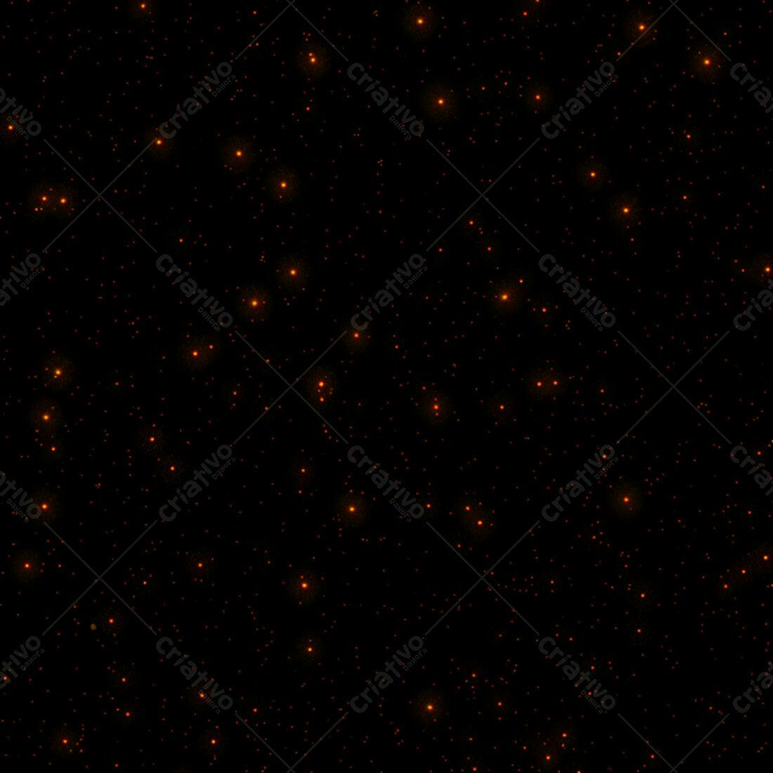 Textura Fundo Estrelas Laranjas para Design