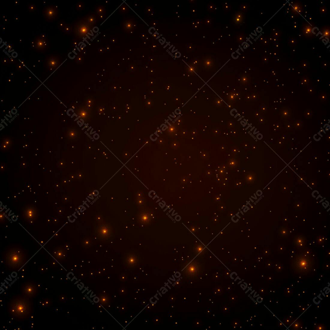 Textura Estrelas Douradas para Fundo Escuro