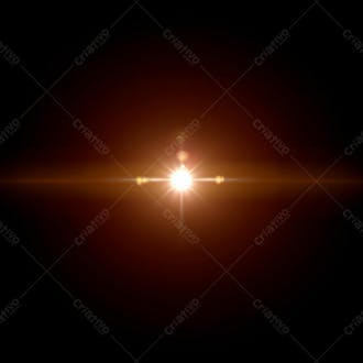 Lens flare overlay