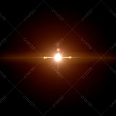 Lens flare overlay