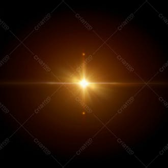 Lens flare overlay