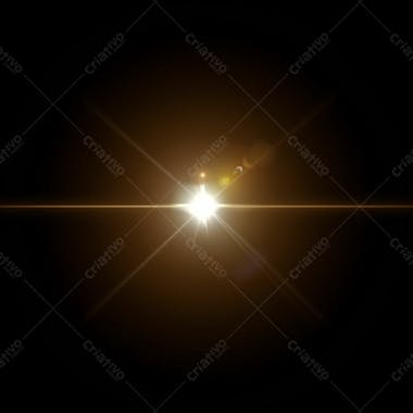 Lens flare overlay