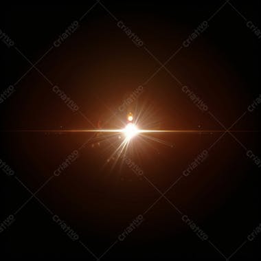 Lens flare overlay