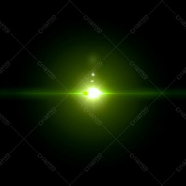 Lens flare overlay