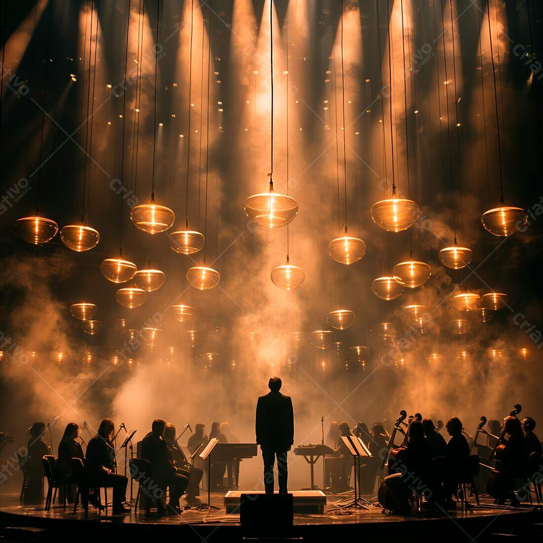 Orquestra Sinfônica sob Luzes Quentes