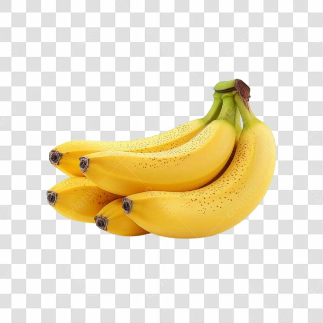 Icone de Bananas PNG com fundo transparente