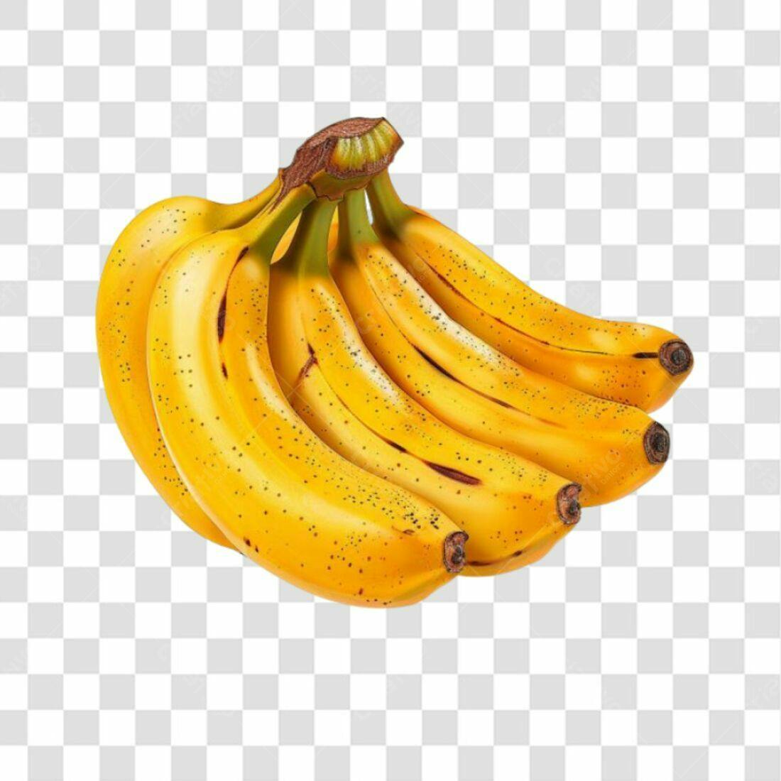 Imagem Bananas PNG com fundo transparente