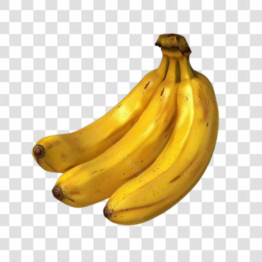 Icone de Bananas PNG com fundo transparente