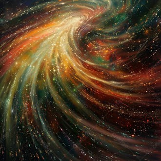 Textura de uma galáxia com uma variedade de estrelas e raios cósmicos 12