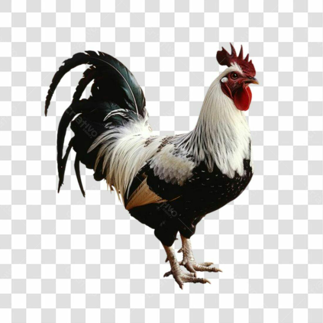 Icone Galo PNG com fundo transparente